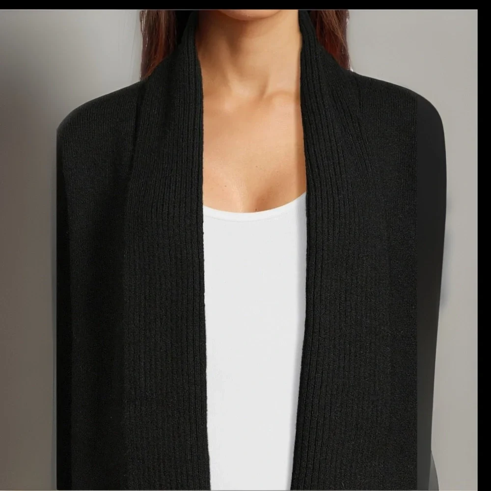 Time & Tru Women's Comfy Oversized Fuzzy Cardigan Sweater W/Pockets  Super Soft
